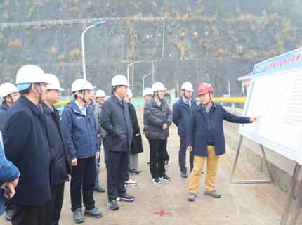 省防指督察組檢查皂市水庫防汛備汛工作