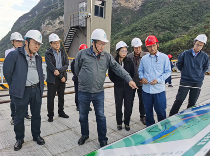馬水山赴澧水公司所屬水庫(kù)調(diào)研