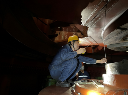 檢修戰(zhàn)場無硝煙，秉懷初心從容行