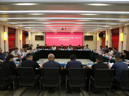 公司黨組召開理論學習中心組（擴大）學習暨集中整治違規吃喝專題學習研討會