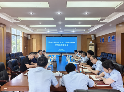 公司召開深入貫徹中央八項規(guī)定精神學習教育征求意見座談會