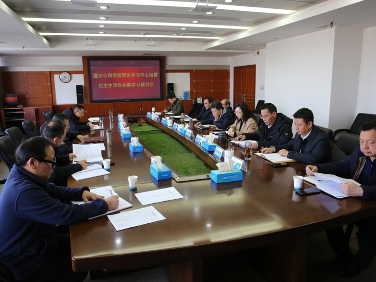 公司黨組召開理論學(xué)習(xí)中心組暨2025年度民主生活會(huì)會(huì)前集中學(xué)習(xí)研討